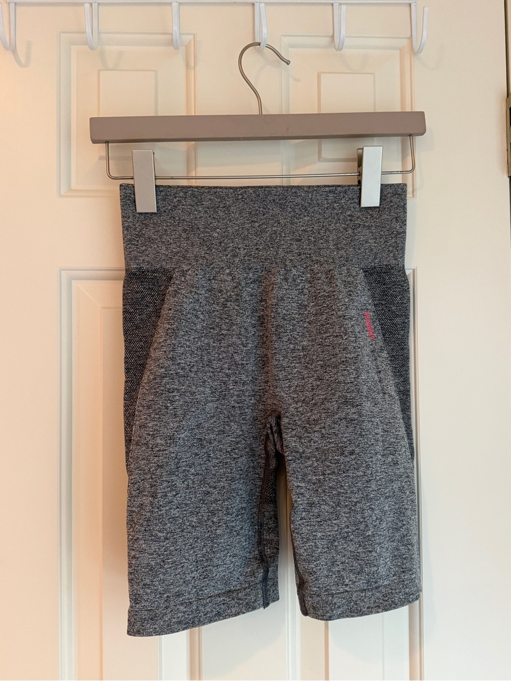 Gymshark Sexy Gray High-Waist Bike Shorts with Lift